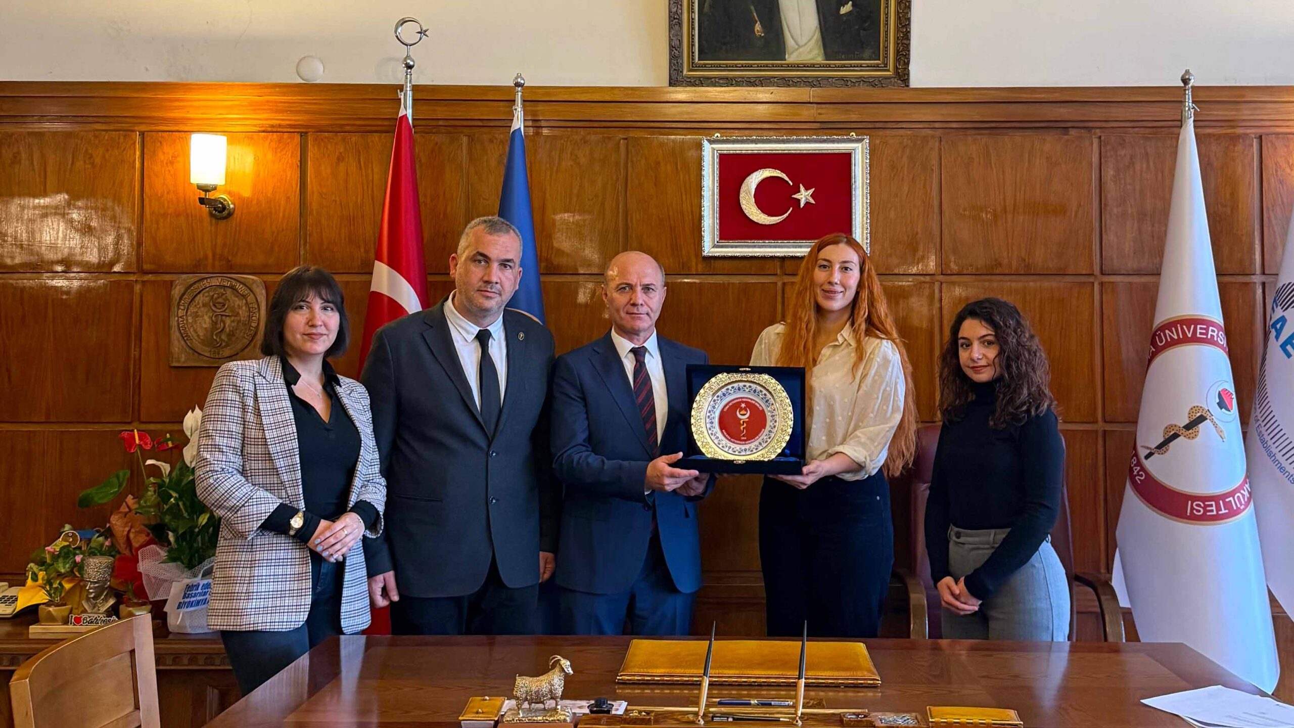 Ankara Üniversitesi Veteriner Fakültesi Dekanlığı Ziyaretimiz