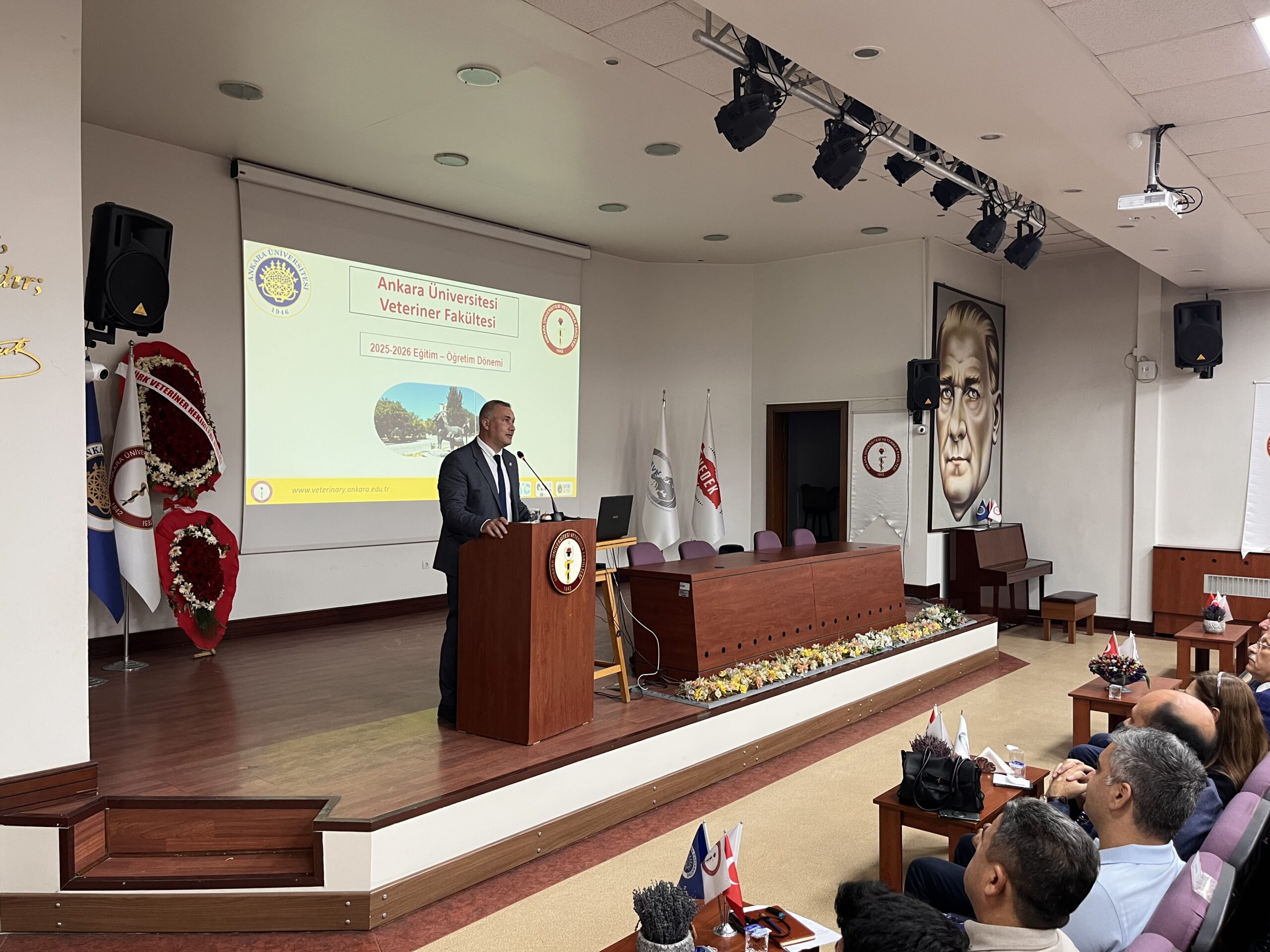 Oda Başkanımız Ahmet Baydın, Ankara Üniversitesi Veteriner Fakültesi Uyum Programına Katıldı