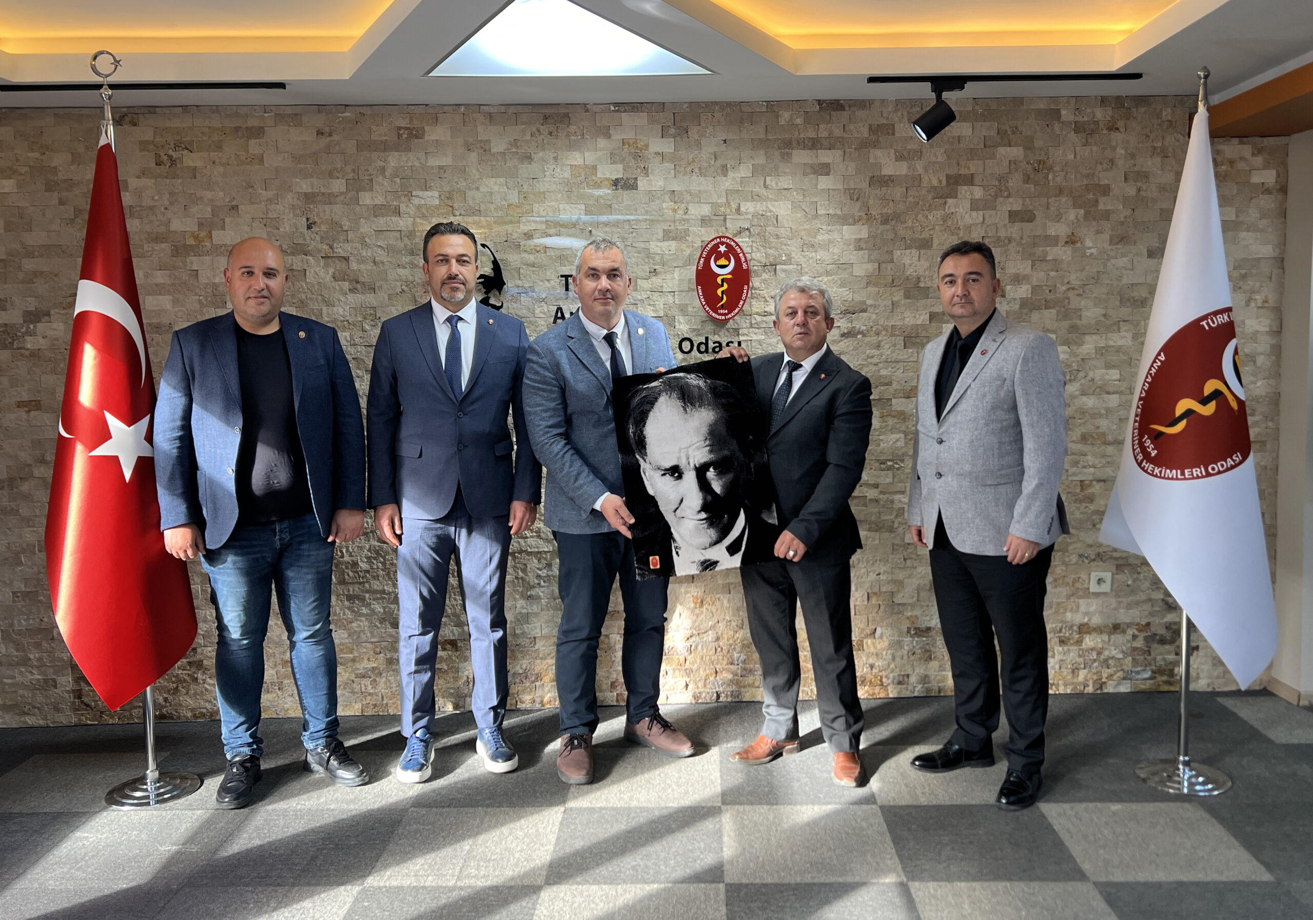 Burdur Veteriner Hekimleri Odası Odamızı Ziyaret Etti