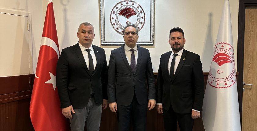 T.C. Tarım ve Orman Bakan Yardımcımızı Ziyaret Ettik