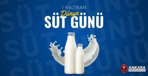1 Haziran Dünya Süt Günü Kutlu Olsun!