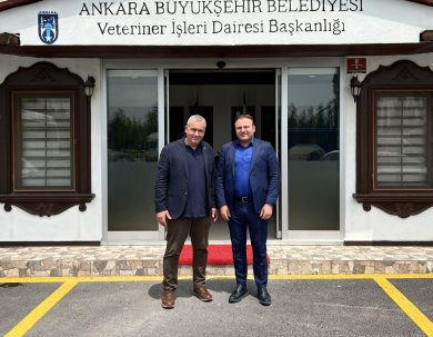 Oda Başkanımız Ankara Büyükşehir Belediyesi Veteriner İşleri Daire Başkanlığını Ziyaret Etti