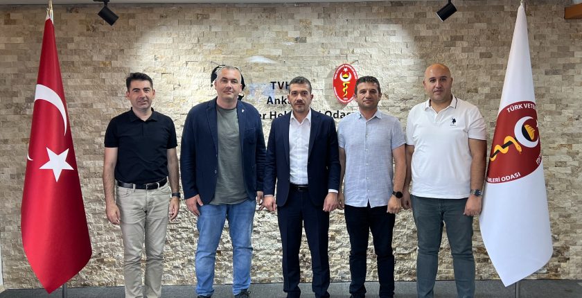 Veteriner Hizmetleri ve Halk Sağlığı Daire Başkanlığı’ndan Odamıza Ziyaret